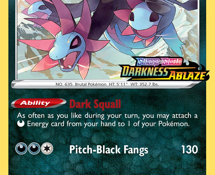 Hydreigon Pokemon Kaart