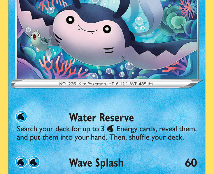 Mantine Pokemon Kaart