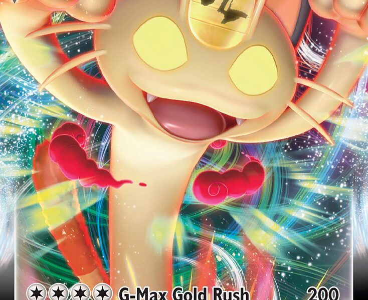 Meowth VMAX Pokemon Kaart