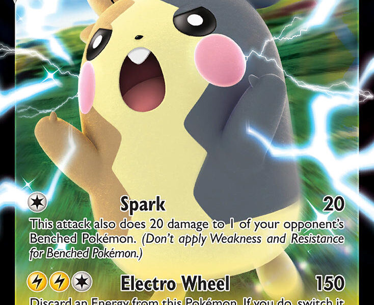 Morpeko V Pokemon Kaart