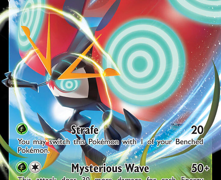 Orbeetle V Pokemon Kaart