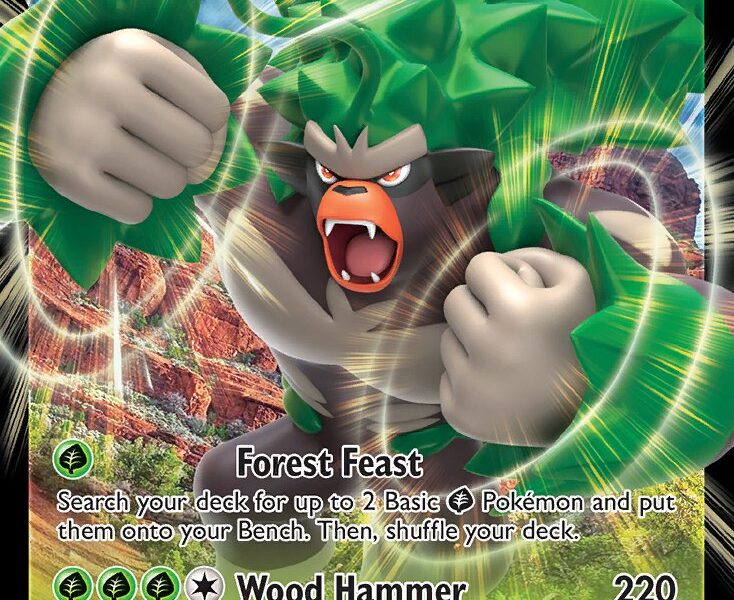 Rillaboom V Pokemon Kaart