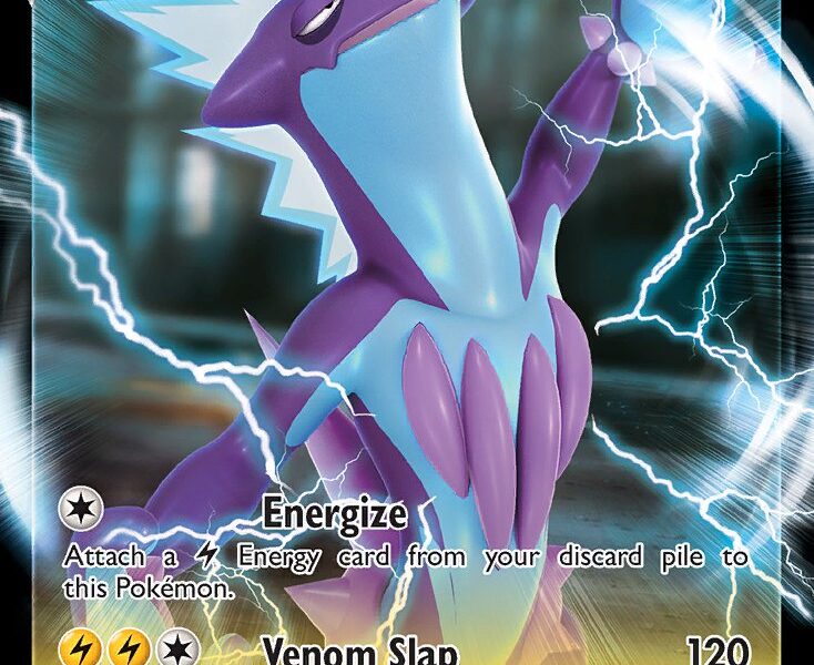 Toxtricity V Pokemon Kaart
