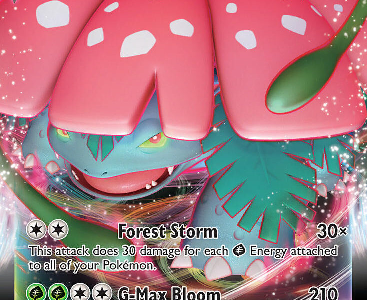 Venusaur VMAX Pokemon Kaart