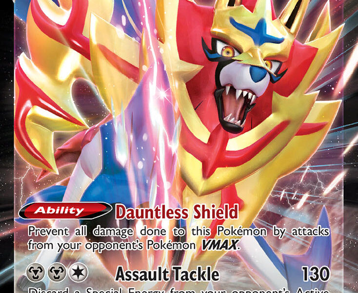 Zamazenta V Pokemon Kaart