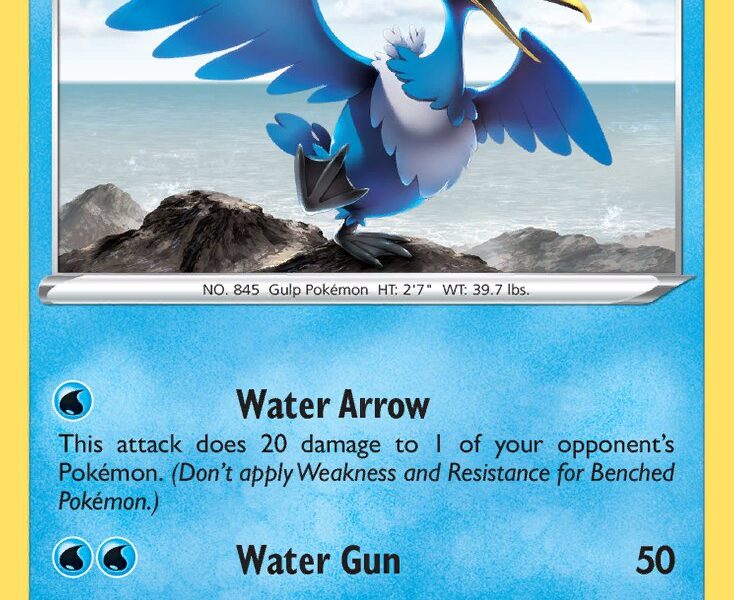 Cramorant Pokemon Kaart