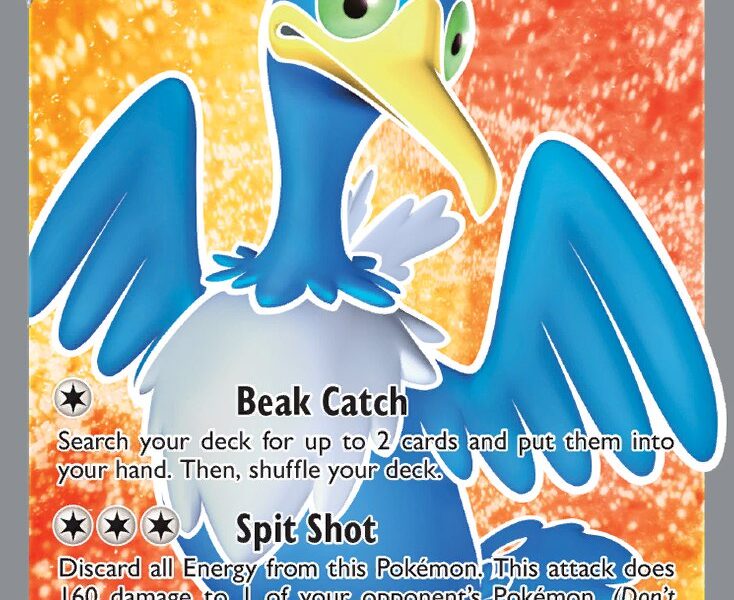 Cramorant V Pokemon Kaart