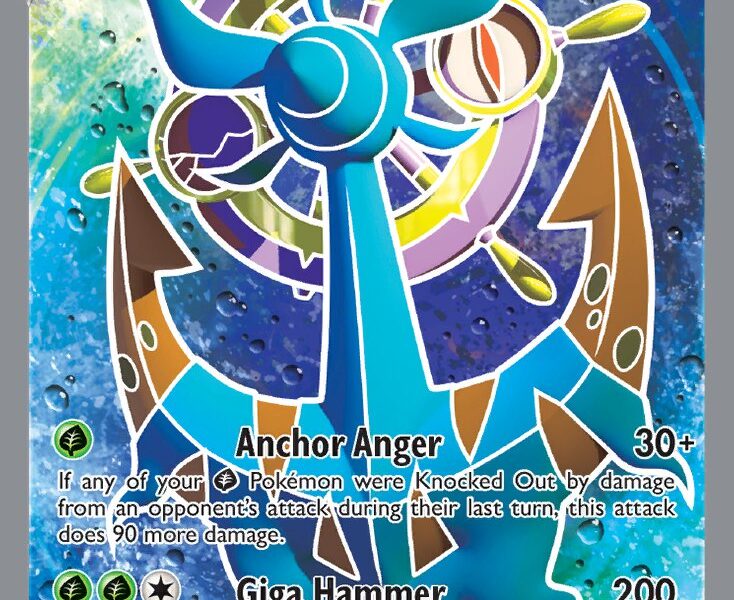 Dhelmise V Pokemon Kaart