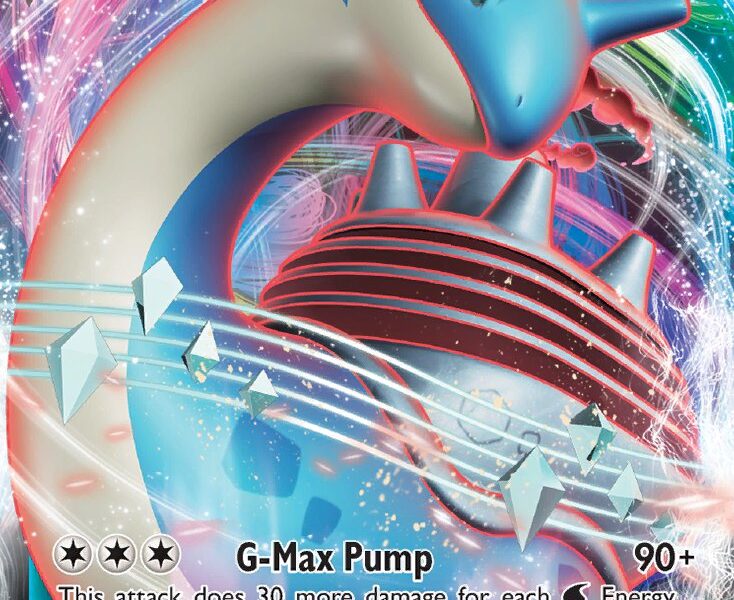 Lapras VMAX Pokemon Kaart