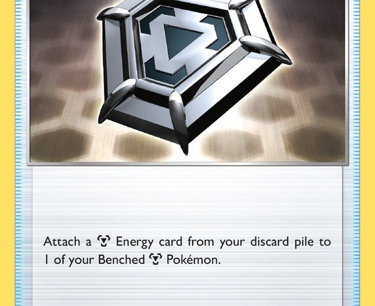 Metal Saucer Pokemon Kaart