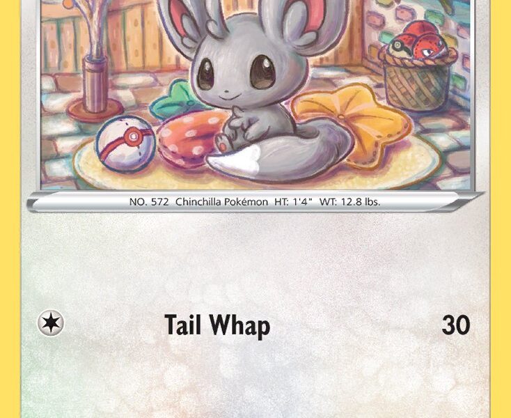 Minccino Pokemon Kaart
