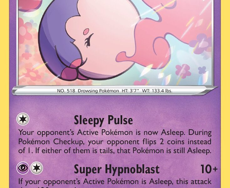 Musharna Pokemon Kaart