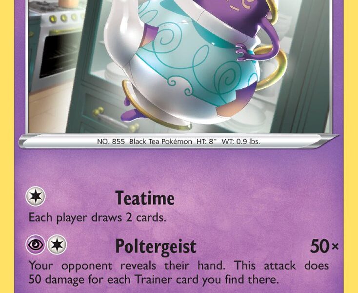 Polteageist Pokemon Kaart