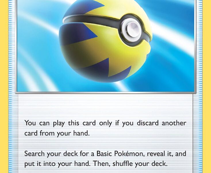 Quick Ball Pokemon Kaart