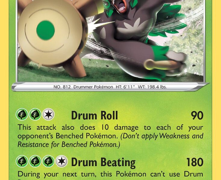 Rillaboom Pokemon Kaart