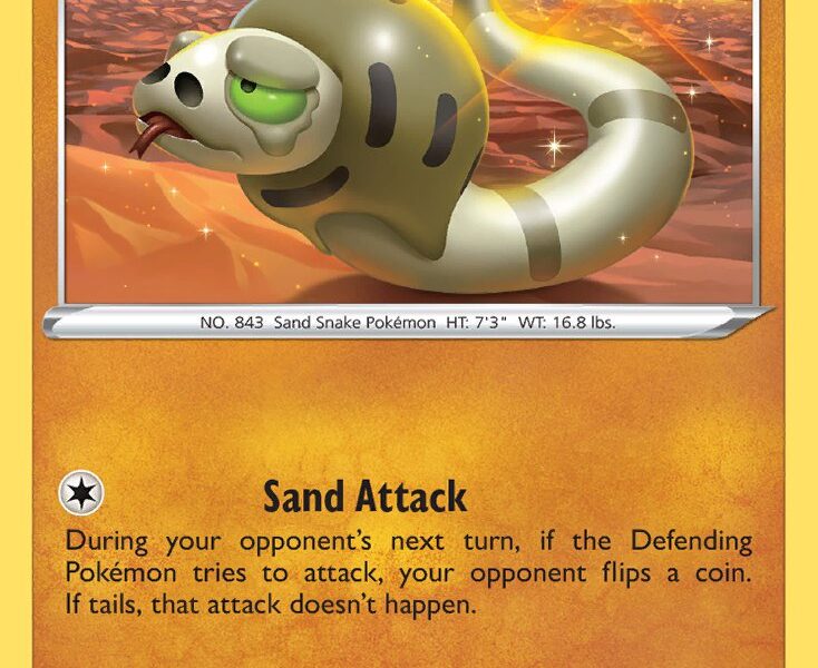 Silicobra Pokemon Kaart
