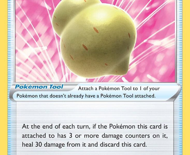 Sitrus Berry Pokemon Kaart