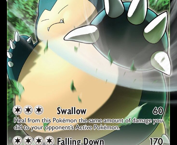 Snorlax V Pokemon Kaart
