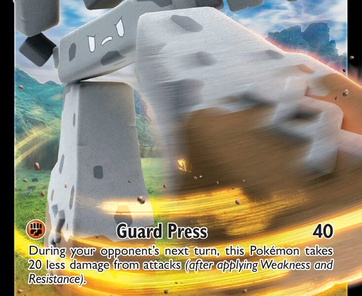 Stonjourner V Pokemon Kaart