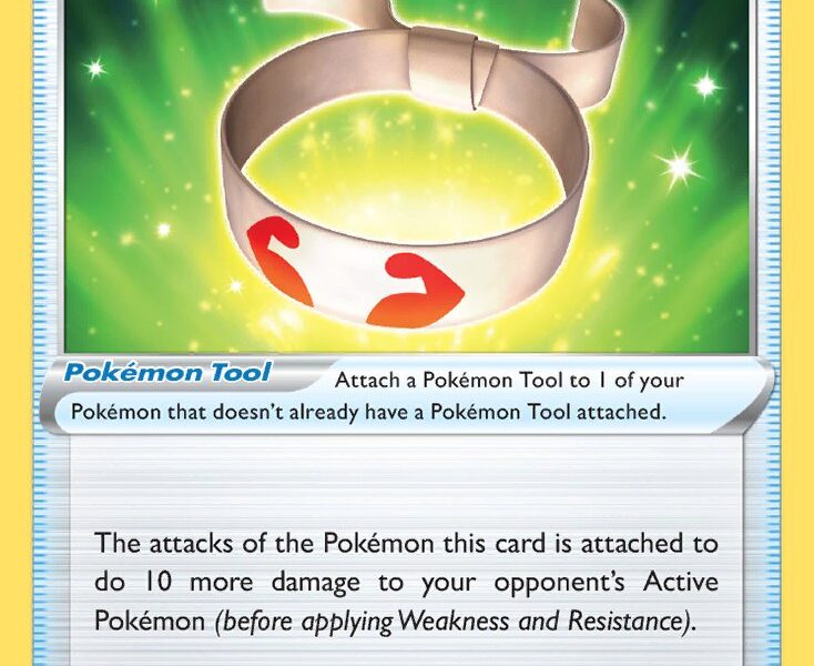 Vitality Band Pokemon Kaart