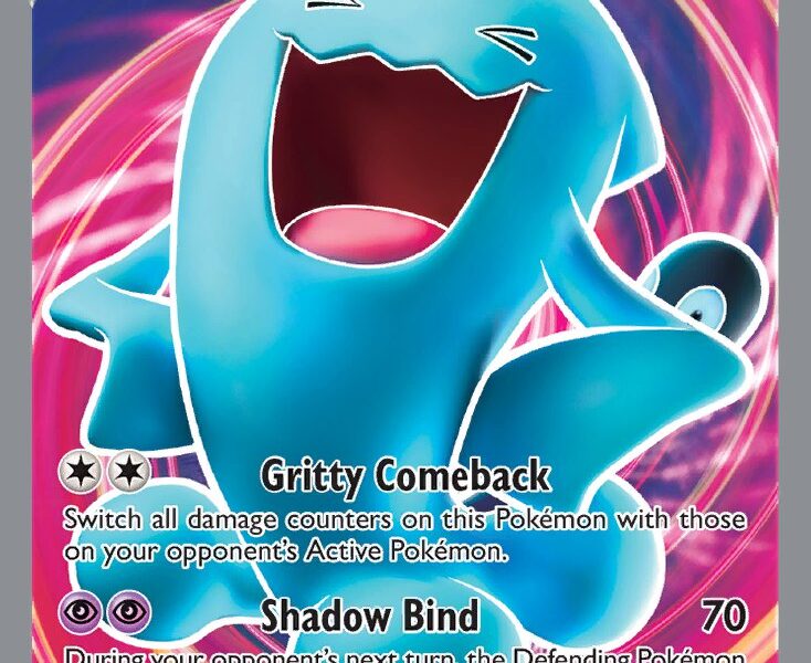 Wobbuffet V Pokemon Kaart