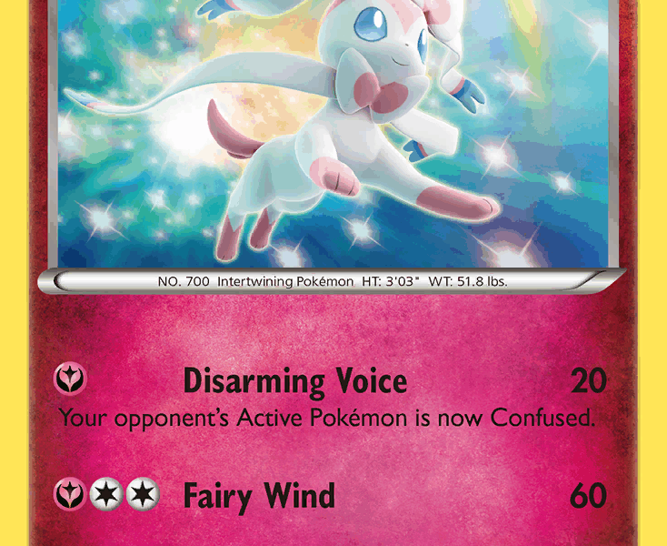 Sylveon Pokemon Kaart