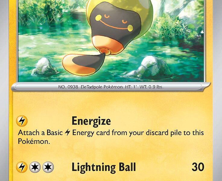 Tadbulb Pokemon Kaart