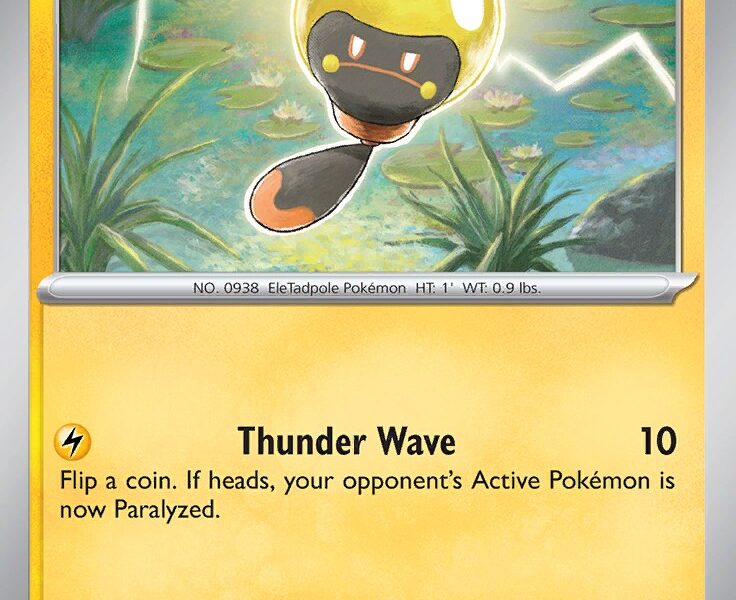 Tadbulb Pokemon Kaart