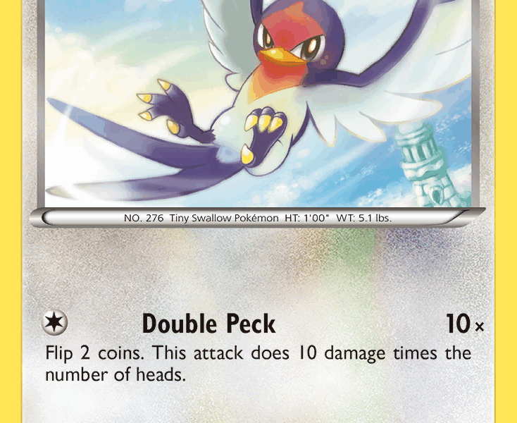 Taillow Pokemon Kaart