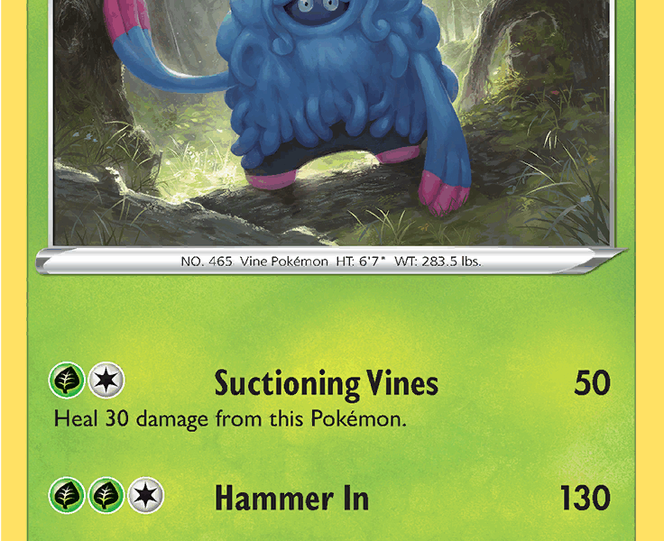 Tangrowth Pokemon Kaart