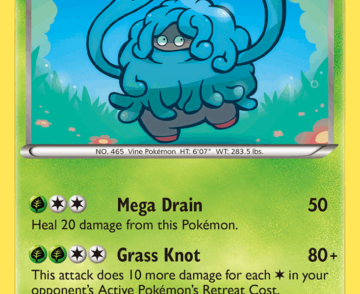 Tangrowth Pokemon Kaart