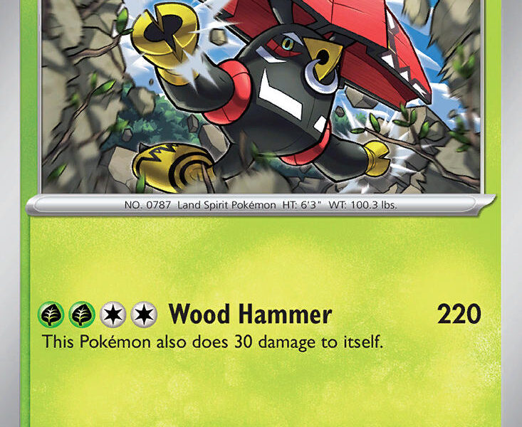 Tapu Bulu Pokemon Kaart