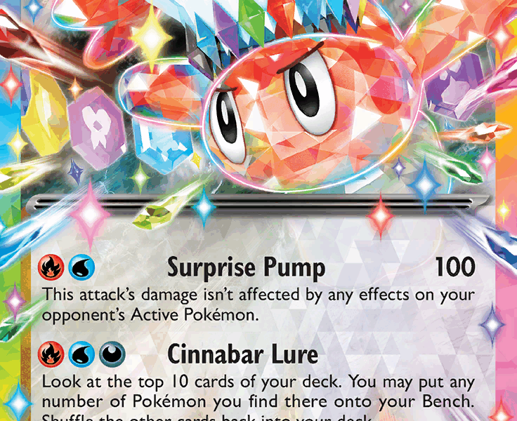 Tatsugiri ex Pokemon Kaart