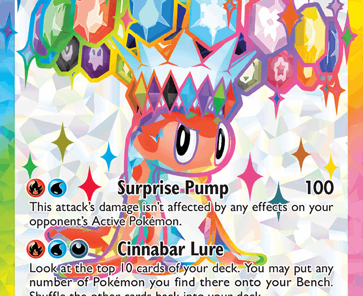 Tatsugiri ex Pokemon Kaart