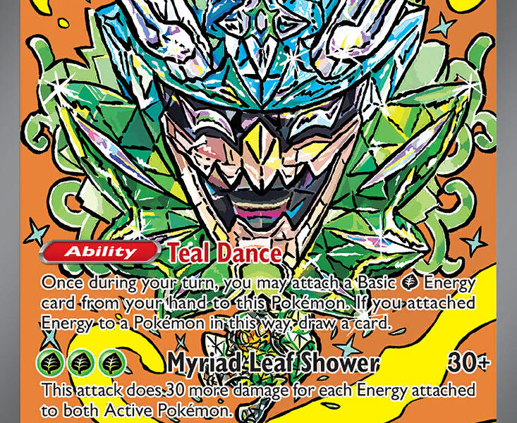 Teal Mask Ogerpon ex Pokemon Kaart