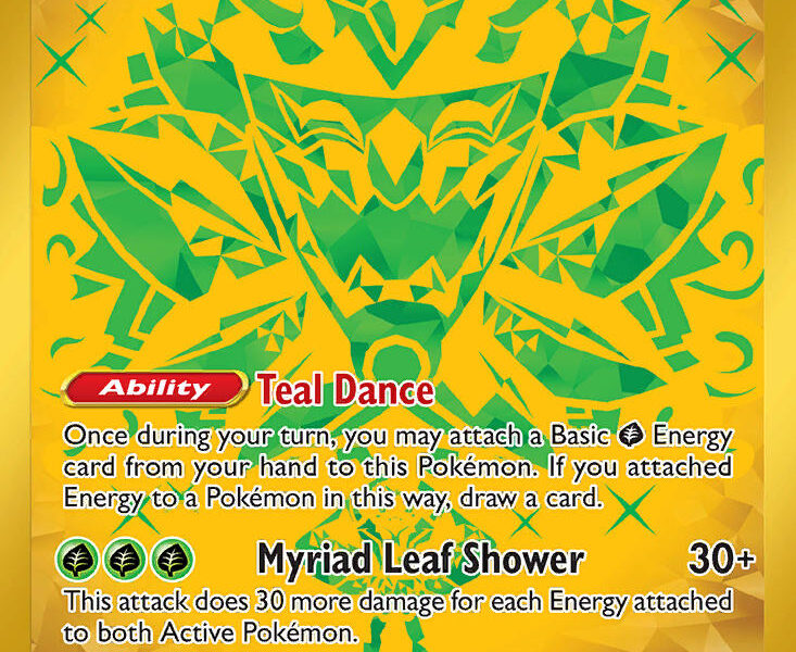 Teal Mask Ogerpon ex Pokemon Kaart