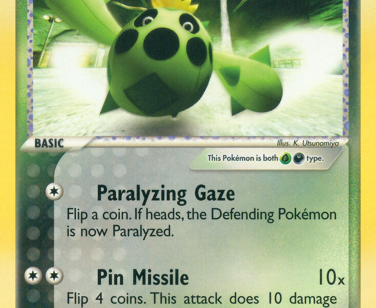 Team Aqua’s Cacnea Pokemon Kaart