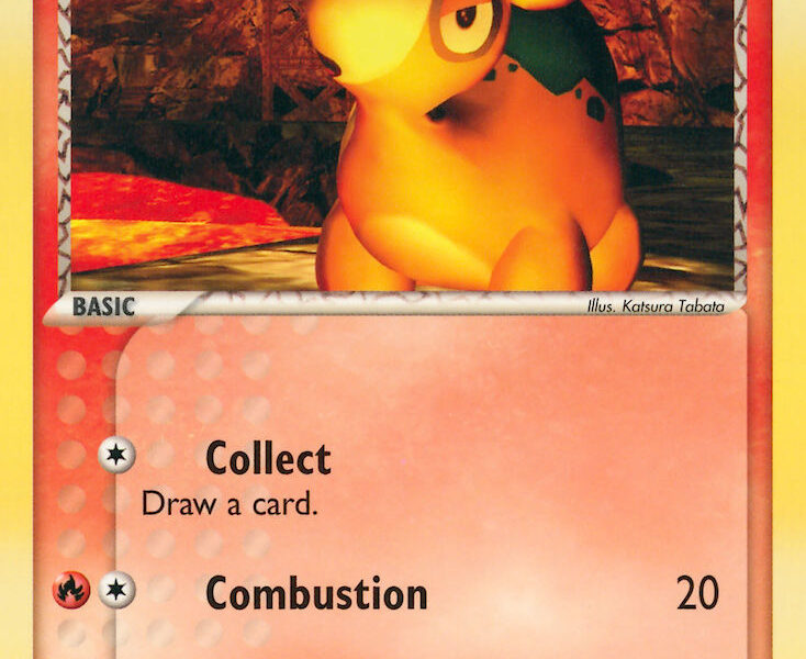 Team Magma’s Numel Pokemon Kaart