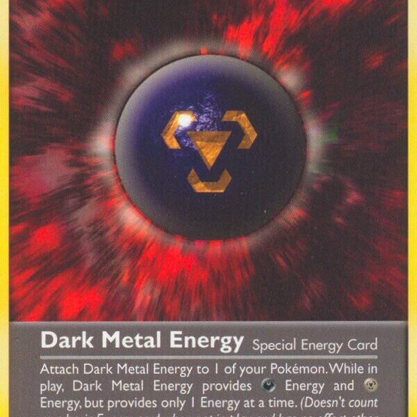 Dark Metal Energy Pokemon Kaart