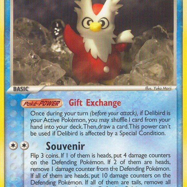 Delibird Pokemon Kaart