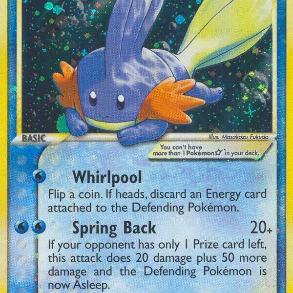 Mudkip Star Pokemon Kaart