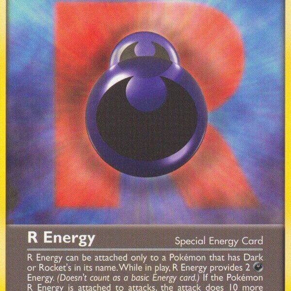 R Energy Pokemon Kaart