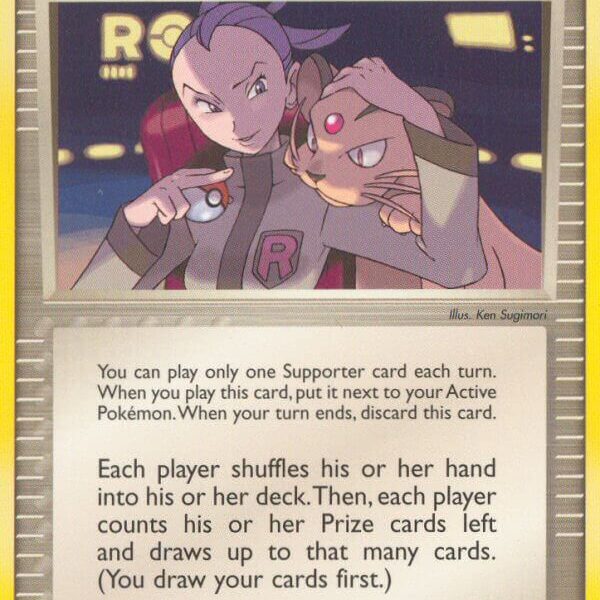 Rocket’s Admin. Pokemon Kaart
