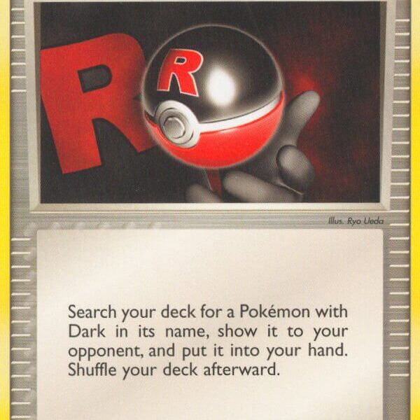 Rocket’s Poké Ball Pokemon Kaart