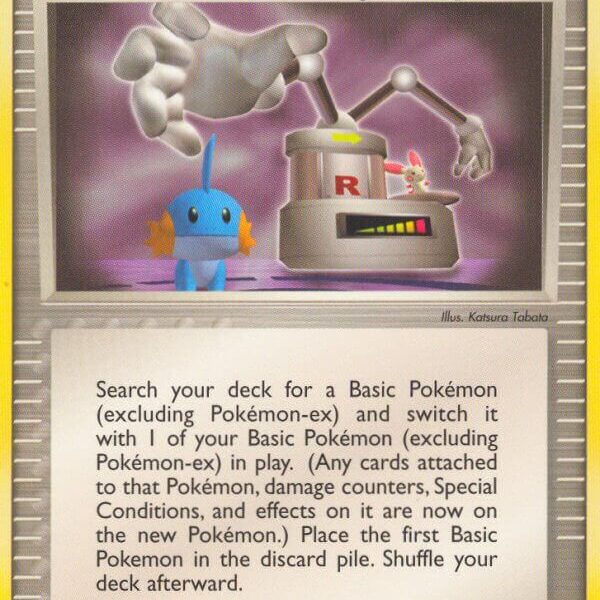 Swoop! Teleporter Pokemon Kaart