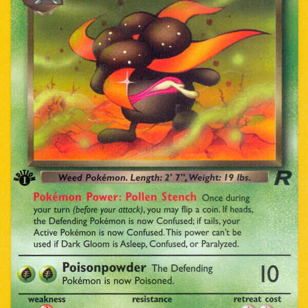 Dark Gloom Pokemon Kaart