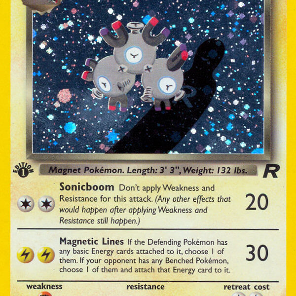 Dark Magneton Pokemon Kaart