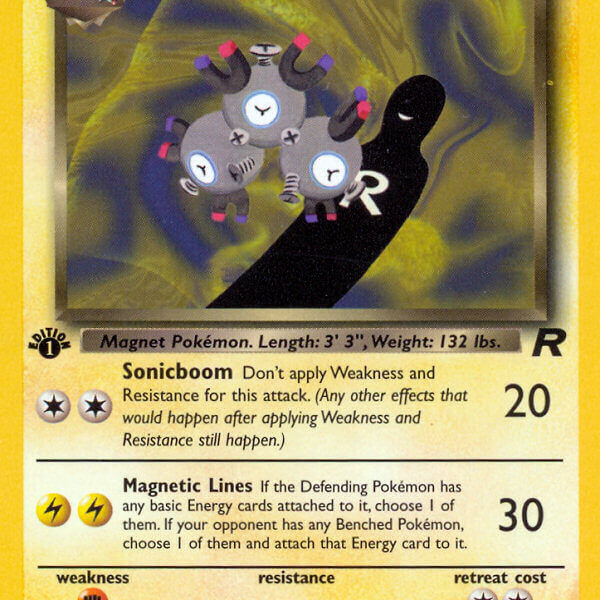 Dark Magneton Pokemon Kaart
