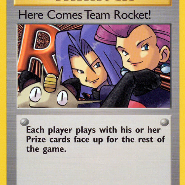 Here Comes Team Rocket! Pokemon Kaart