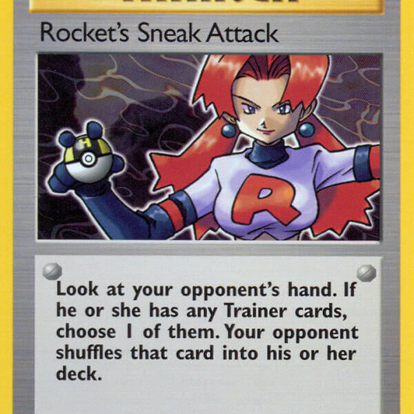 Rocket’s Sneak Attack Pokemon Kaart